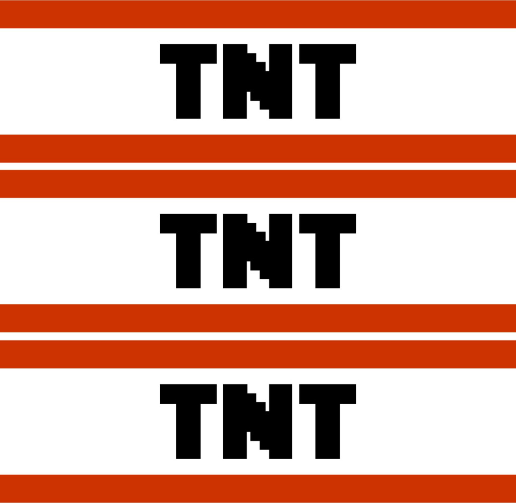 10 Best TNT Minecraft Party Printables Printablee