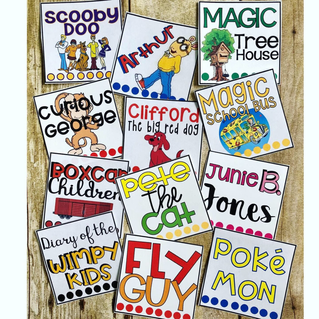 10 Printable Genre Labels For Classroom Library Insight Pictorial 