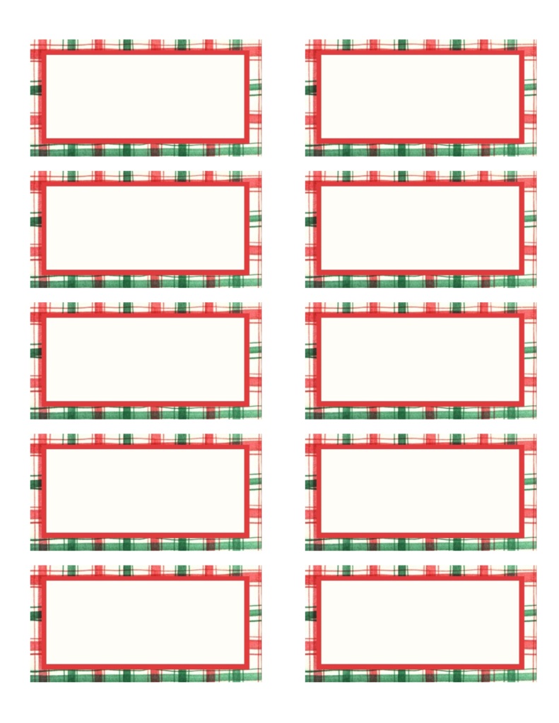 7 Best Avery Printable Gift Tags Printablee