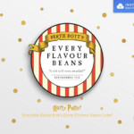 Alas Ear Wax Printable Bertie Bott s Every Flavor Beans Label Now