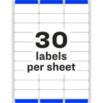 Avery 5260 Label Template Label Template 5160 Templates Avery Address