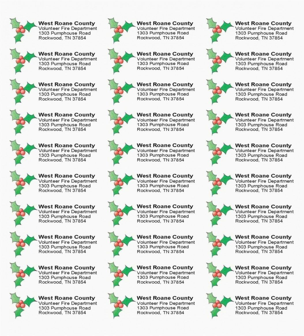 Avery Return Address Labels Template In 2020 Christmas Address Labels 