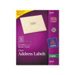 Avery Self Adhesive Mailing Labels For Copiers AVE5314 Shoplet