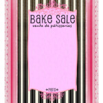 Bake Sale Printable Imprimibles Volantes De Venta De Pasteles