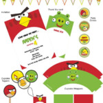 Birds That Are Angry Printable Party Collection By Dindindies 8 62