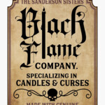 Black Flame Candle Company Sticker Sticker For Sale By Arkansasmade