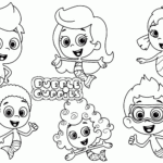 Bubble Guppies Coloring Pages Printable PDF Print Color Craft