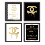 Chanel Label Printable 15 Collection Of Coco Chanel Quotes Framed Wall