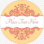 Circular Labels Png Download Free Transparent Template Throughout