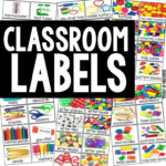 Classroom Labels Real Photos For Preschool Pre K Kinder 1st