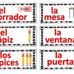 Classroom Labels Spanish Classroom Labels Classroom Language