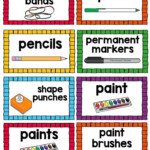 Classroom Supply Labels EDITABLE Classroom Labels Classroom Supplies