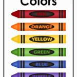 Color The Crayons A Color Identification Activity Kindergarten