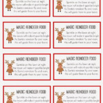 East Coast Mommy Magic Reindeer Food Reindeer Food Poem Magic