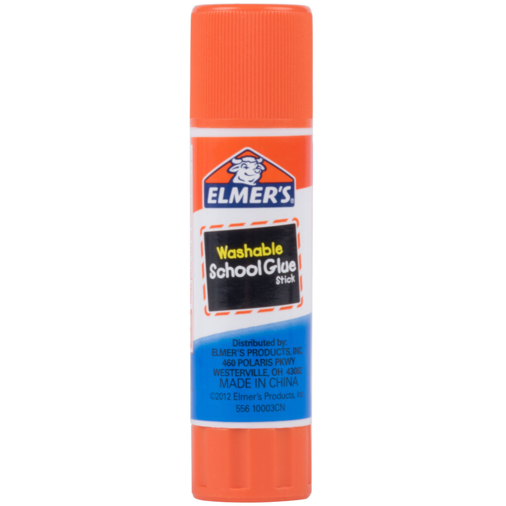 Elmer s E542 0 24 Oz Clear School Glue Stick 4 Pack