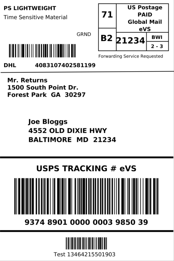 Fedex Label Template Word Creative Sample Templates