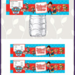 Free Downloadable Water Bottle Labels New Free Printable Paw Patrol