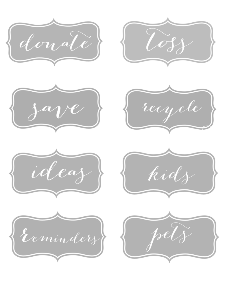 Free Editable Labels Free Printable Labels An Organised Life Watson 