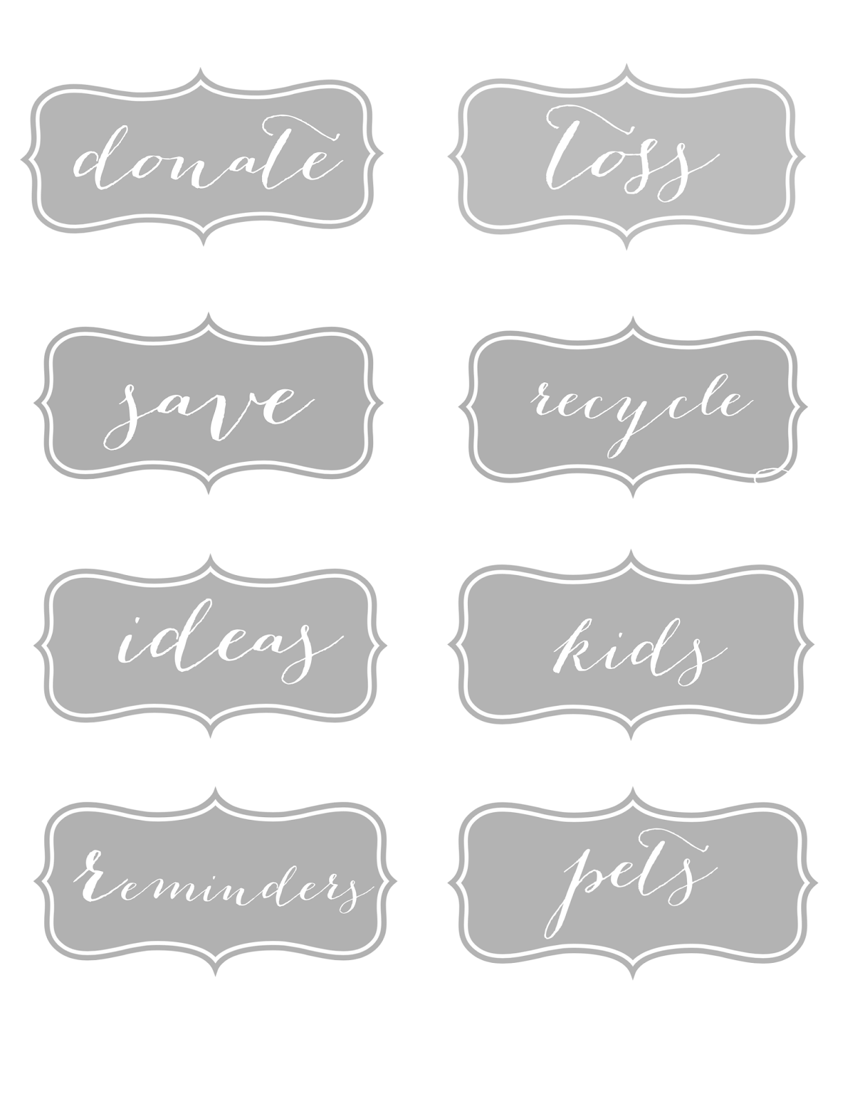 Free Editable Labels Free Printable Labels An Organised Life Watson 