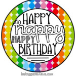 Free Happy Birthday Printable Free Printable Birthday Tags Birthday