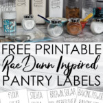 Free Pantry Labels Fab N Free Free Printable Pantry Labels Farmhouse