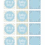 Free Printable Baby Shower Label Templates FREE PRINTABLE TEMPLATES