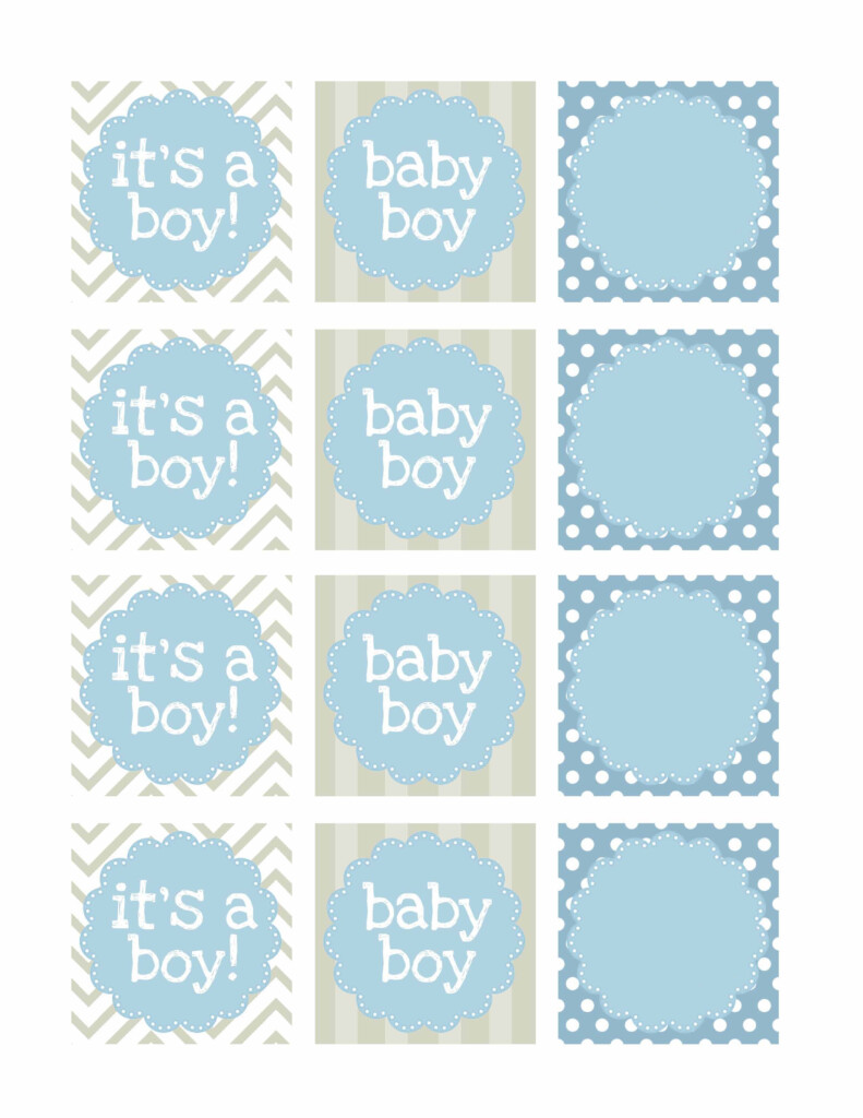 Free Printable Baby Shower Label Templates FREE PRINTABLE TEMPLATES