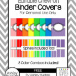 Free Printable Binder Labels New Blog Hoppin Free Binder Covers For