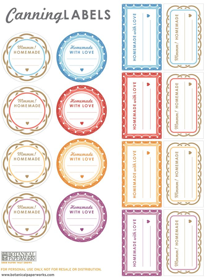  free Printable Canning Labels K che Und Kochen Einmachglas 