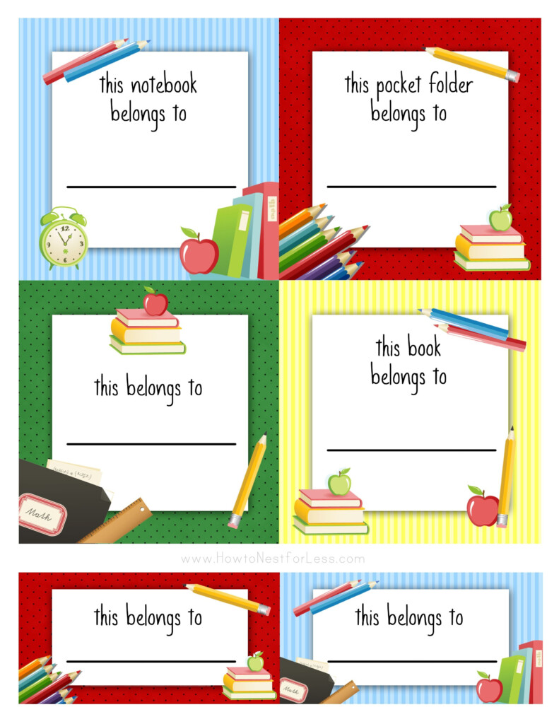 Free Printable File Folder Labels Free Printable A To Z