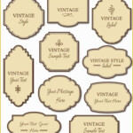 Free Printable Food Labels Templates Of 25 Unique Vintage Food Labels