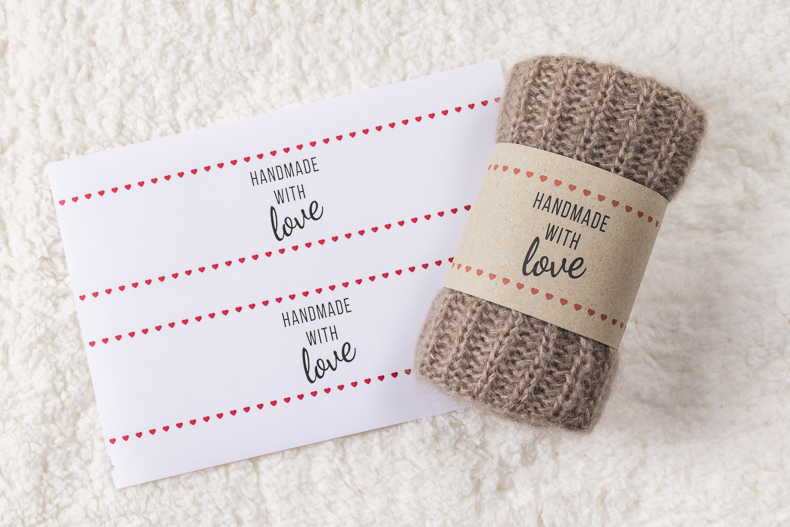 Free Printable Handmade With Love Labels Mirella Moments