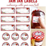 Free Printable Homemade Jam Jar Labels Jam Jar Labels Canning Jar
