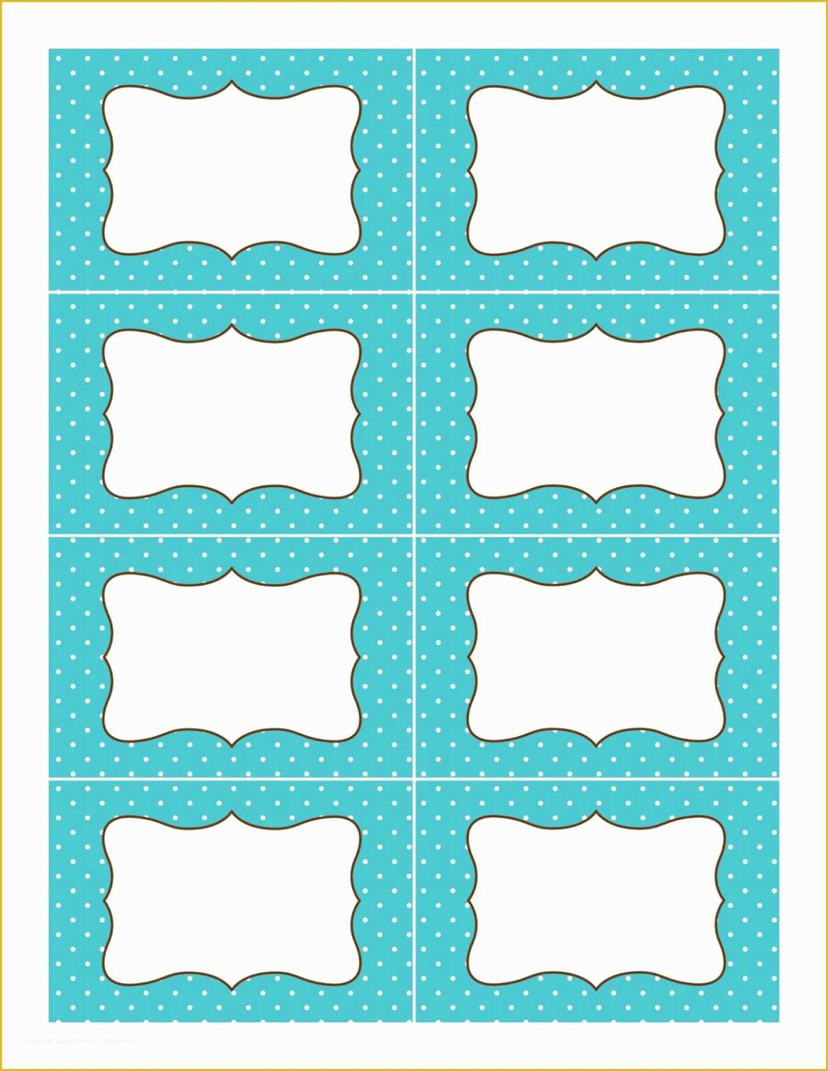 3.5x3.5 Printable Label Template - Label Printable