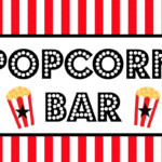 Free Printable Popcorn Bar Labels Free Printable