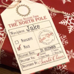 Free Printable Santa Gift Tags Christmas DIY Santa Gift Tags