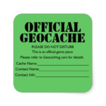 Geocache Label Geocaching Printable Labels How To Make Labels