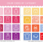 Kids Closet Organizational Labels Printable Girls Juju Sprinkles