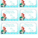 Little Mermaid Printable Customized Labels By OnceUponAdorable