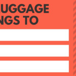 Luggage Label Template Free Download