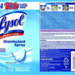 Lysol 4 Disinfectant Spray Lysol Over Sink