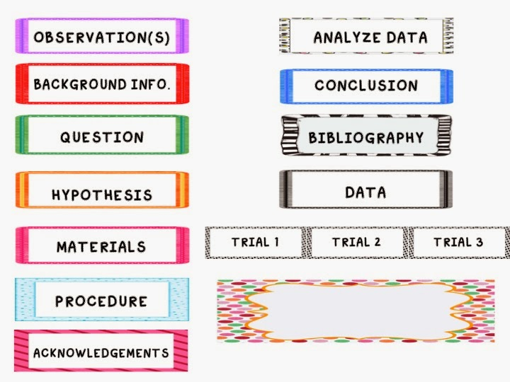 Massif Free Printable Science Fair Board Labels Aubrey Blog