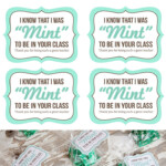 Mint To Be Free Printable Printable Templates