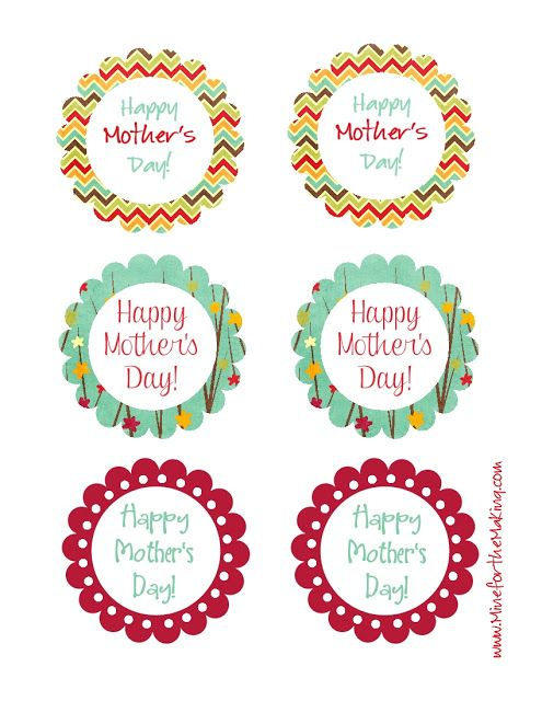 Mother s Day Tags printable Mine For The Making Imprimibles Del