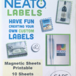 NEATO Magnetic Sheets 10 Glossy Printable Magnet Sheets 8 5 X 11