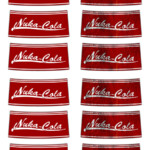 Nuka cola Quantum Printable Label Fallout Nuka Cola Label