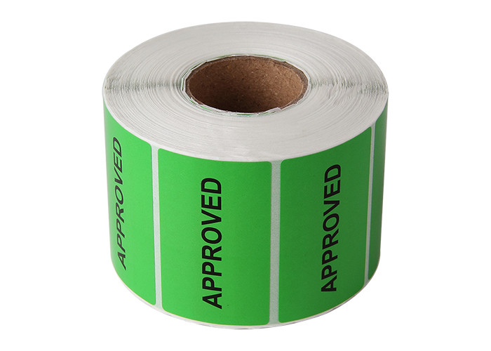 Oilproof FSC Self Adhesive Printable Labels 34x56mm