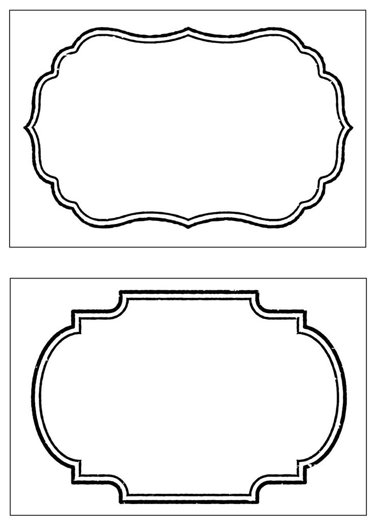 Party Basics Food Labels Recipes Free Label Templates For Blank 