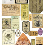 Potion Label Sheet Harry Potter Potion Labels Harry Potter Potions