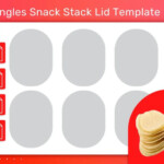 Pringles Snack Stack Lid Template DIY Party Favor Editable Etsy